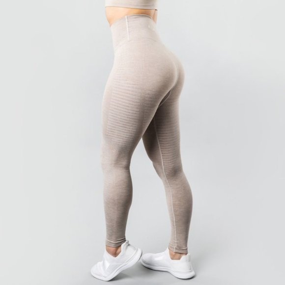 Alphalete Pants & Jumpsuits Alphalete Halo Highperformance Seamless Leggings Highwaisted Tan